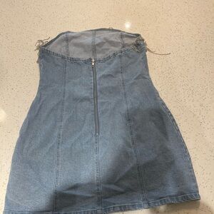 12th Tribe Rhinestone Fringe Dress